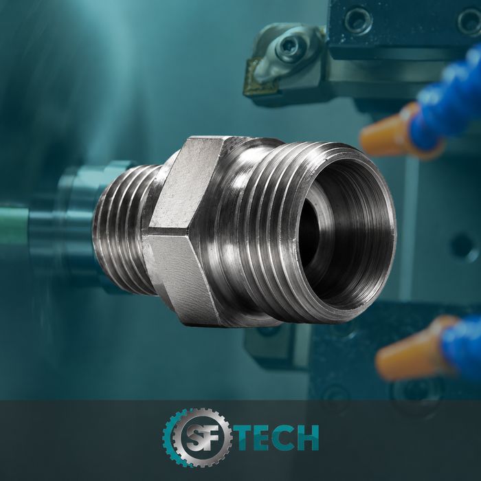 Conexões hidráulicas fabricadas pela SFTECH