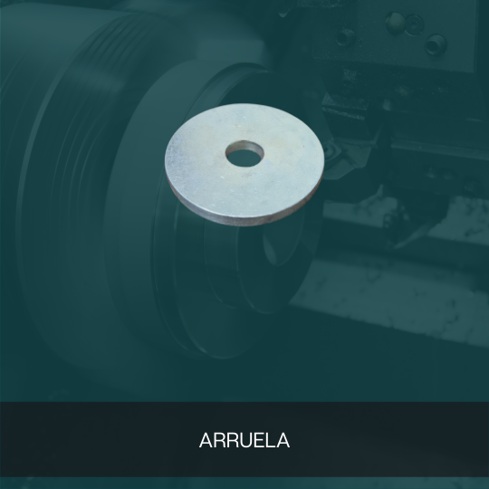 Arruela usinada em CNC sob medida pela SFTECH