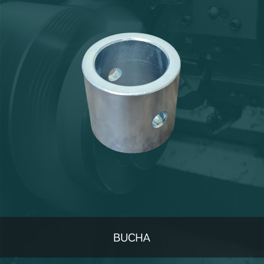 Bucha usinada em CNC sob medida pela SFTECH