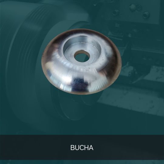 Bucha usinada em CNC sob medida pela SFTECH