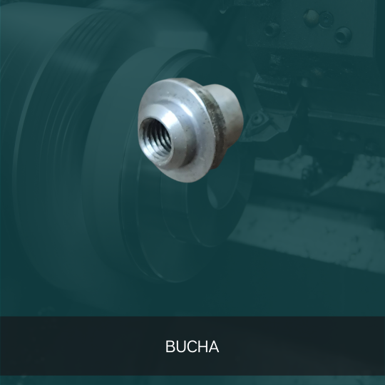 Bucha usinada em CNC sob medida pela SFTECH